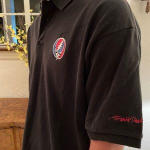 1990s Grateful Dead Polo. Unisex/ Size Mens XLarge.